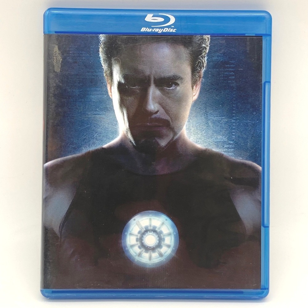 Iron Man Blu-ray 2008 2-Disc Ultimate Edition Marvel Movie Robert‎ Downey Jr MCU